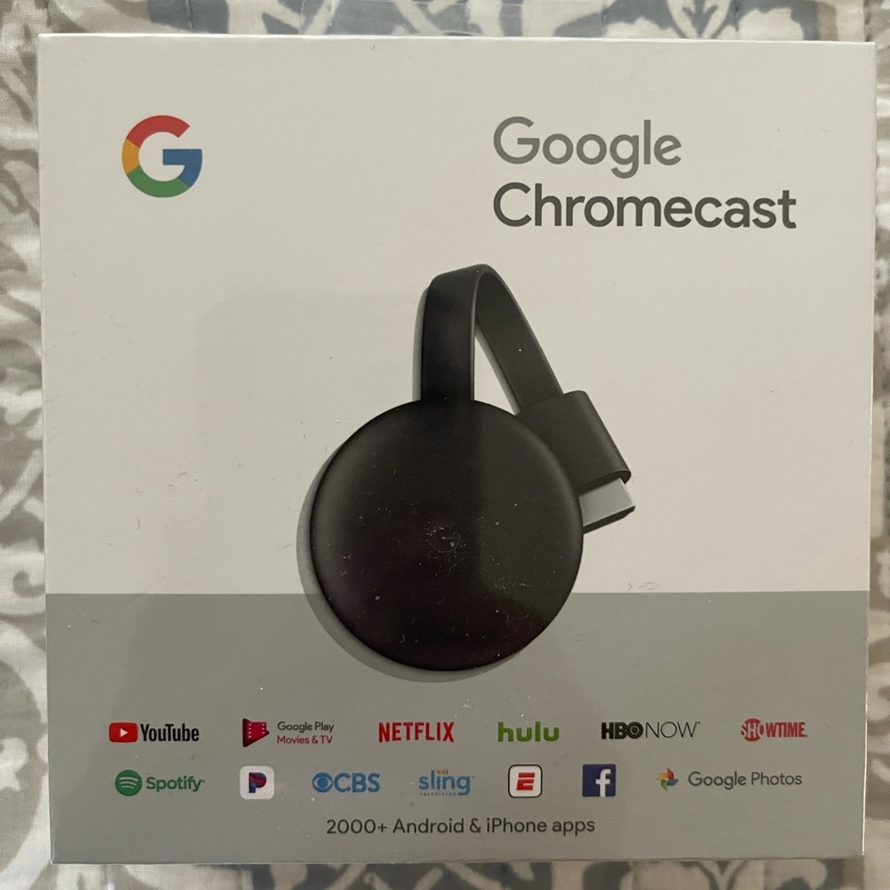 New in Box Google Chromecast